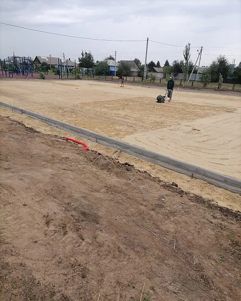 В&nbsp;Урюпинском районе Волгоградской области обновляют спортплощадку