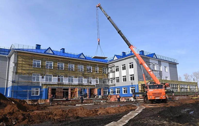 В&nbsp;башкирском селе Кушнаренково строят поликлинику на&nbsp;320&nbsp;посещений в&nbsp;смену