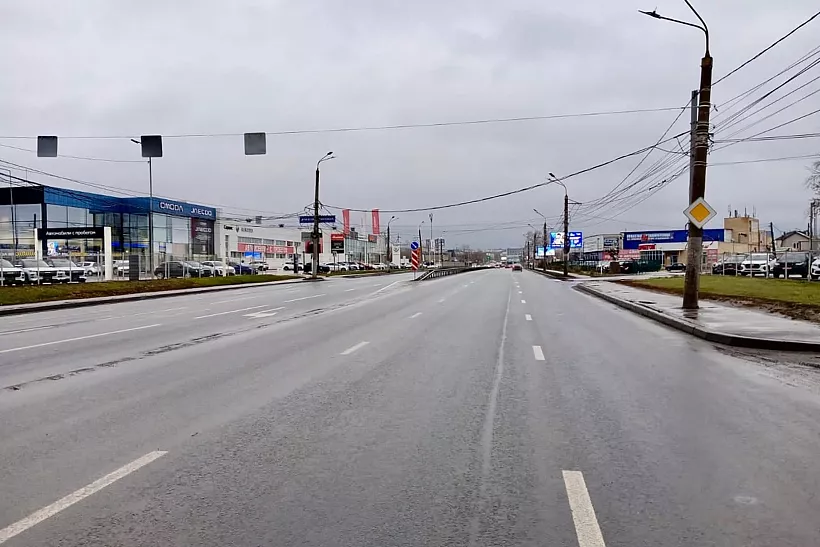 В&nbsp;Нижнем Новгороде отремонтировали Комсомольское шоссе