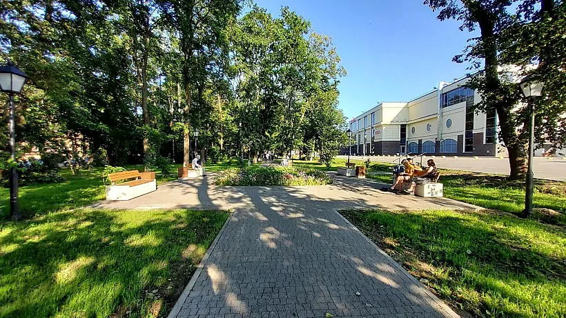 В&nbsp;Шлиссельбурге благоустроили площадь у&nbsp;речного вокзала
