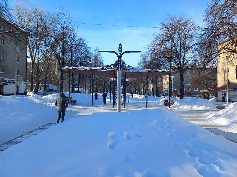 В&nbsp;Уфе благоустроили сквер имени Мусы Гареева