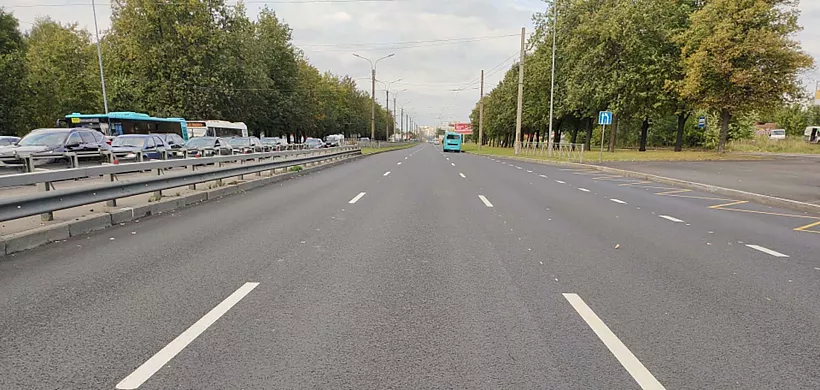 В&nbsp;Санкт-Петербурге отремонтировали участок улицы Руставели