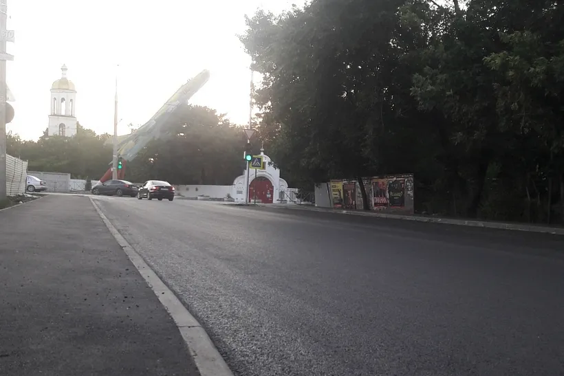 В&nbsp;Краснодаре отремонтировали улицу имени Гастелло