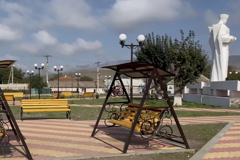 В&nbsp;селе Каменномостском КБР обновили парк Победы