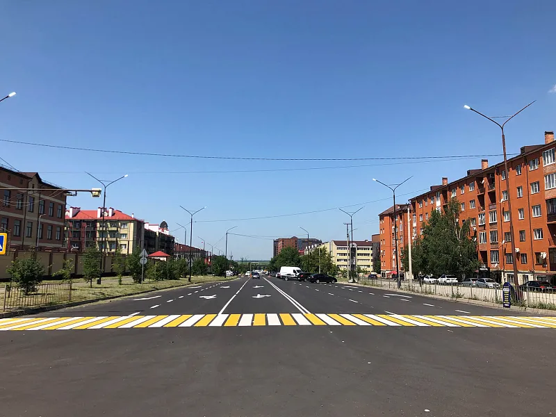 В&nbsp;Магасе Республики Ингушетии отремонтировали улицу Горчханова