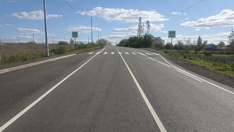В&nbsp;Башкирии отремонтировали участок трассы Уфа&nbsp;&mdash; Охлебинино