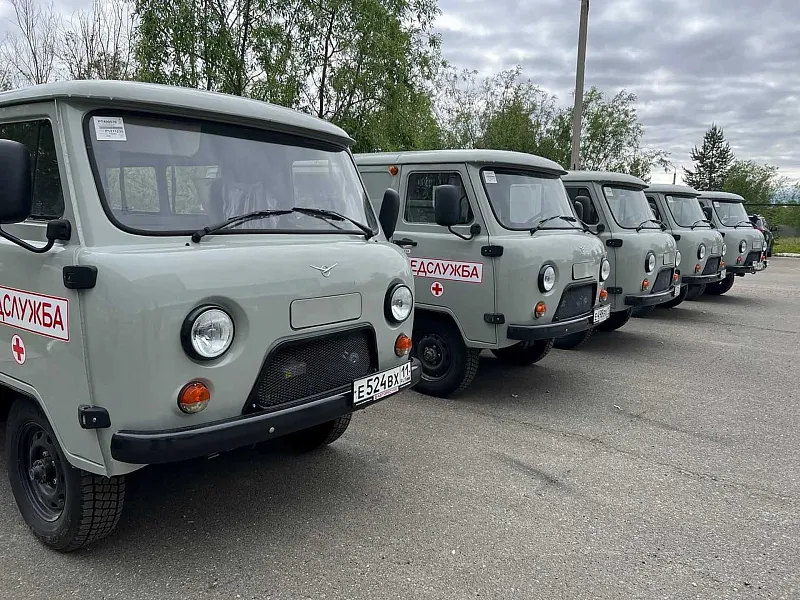 Автопарк больницы в&nbsp;Усинске Республики Коми получил новые автомобили