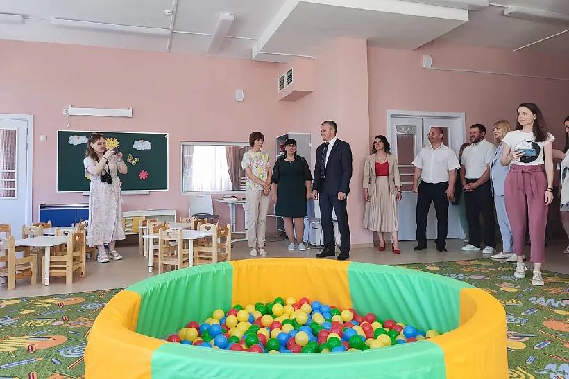 В&nbsp;курском городе Льгове открылся новый детский сад