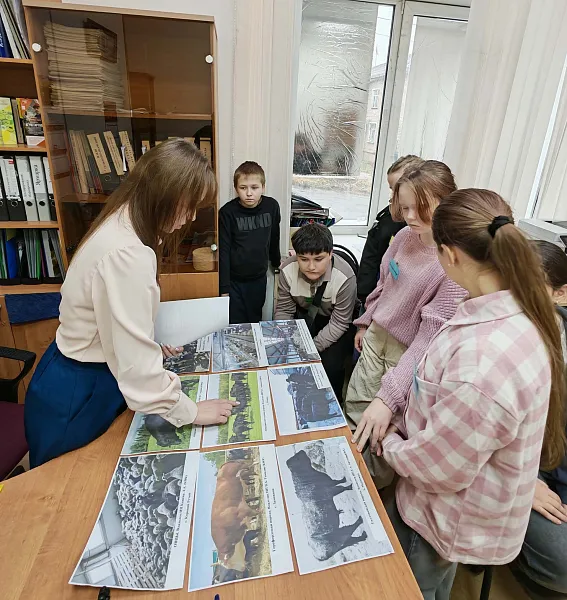 Школьники села Хабариха в&nbsp;Коми посетили центр господдержки АПК