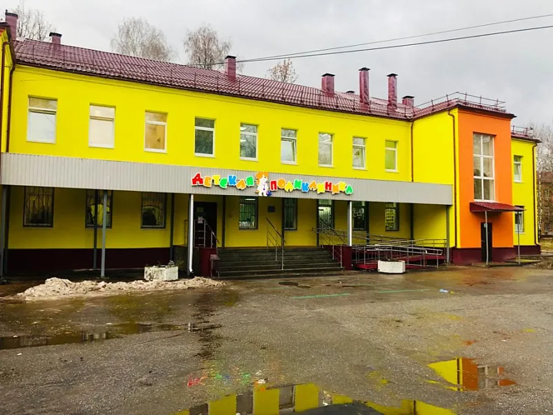 В&nbsp;Нижнем Новгороде провели ремонт фасада и&nbsp;кровли детской поликлиники