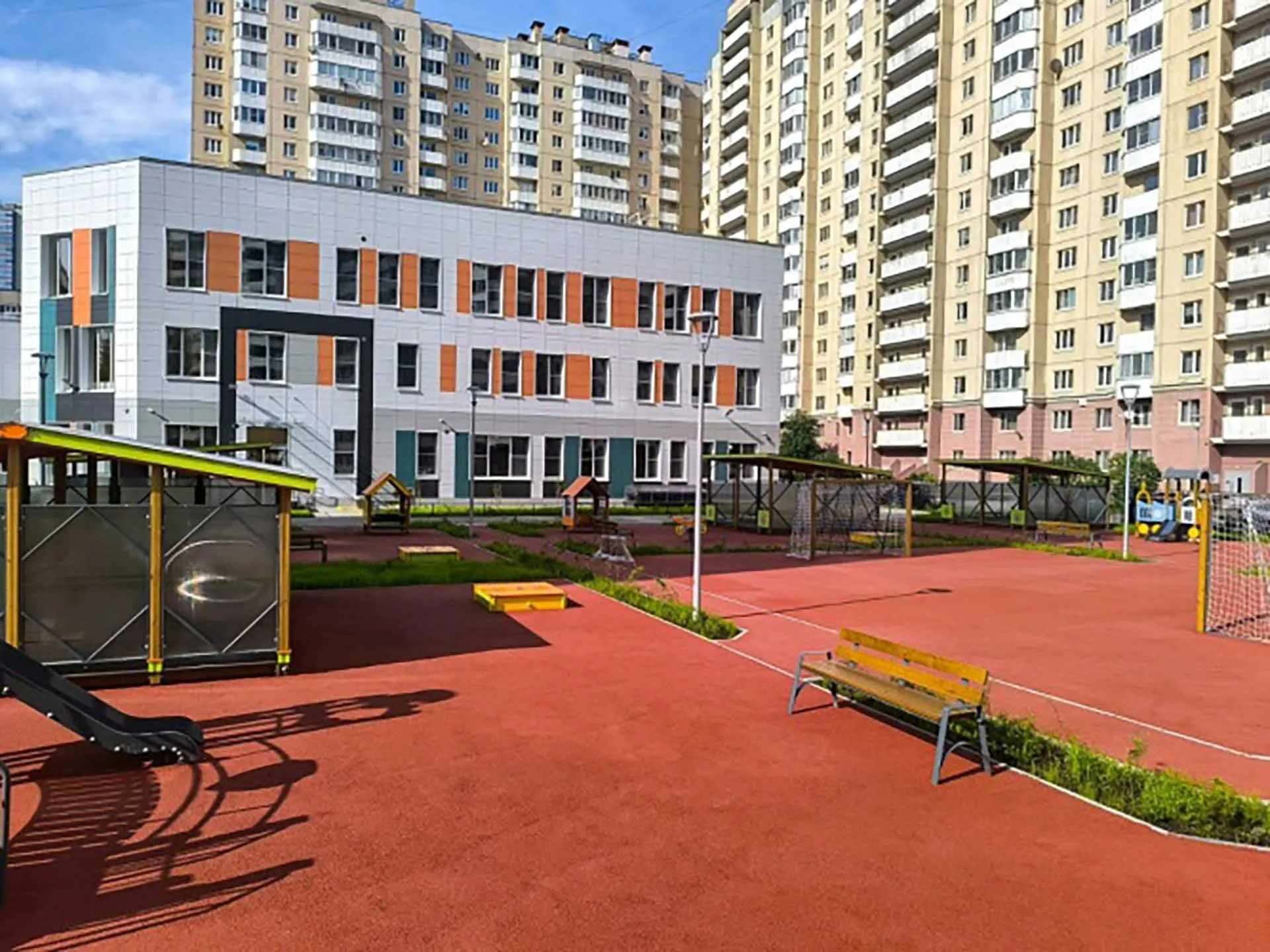В&nbsp;Московском районе Санкт-Петербурга построили детский сад на&nbsp;120&nbsp;мест