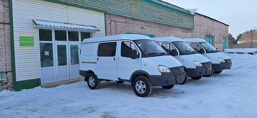 В&nbsp;Омское авиаотделение поступили 3&nbsp;новых автомобиля &laquo;Соболь&raquo;