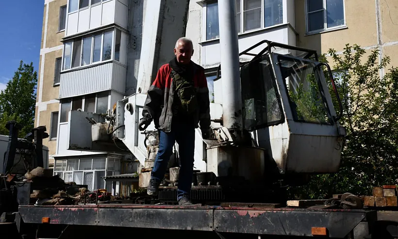 В&nbsp;поселке Борисовка Белгородской области начался ремонт двух жилых домов