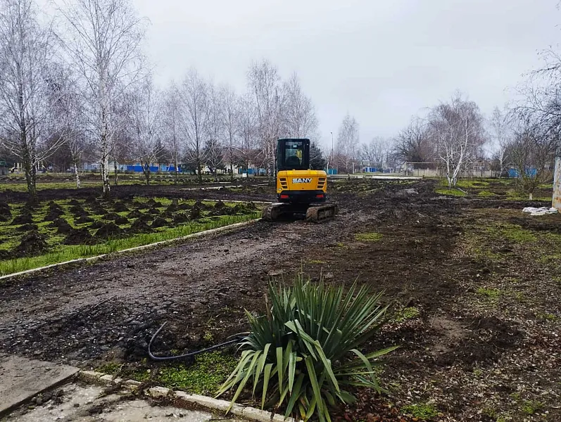 В&nbsp;селе Соломенском на&nbsp;Ставрополье начали благоустраивать площадь