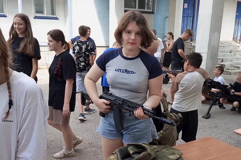 Школьники Самарской области приняли участие в&nbsp;военно-патриотической смене