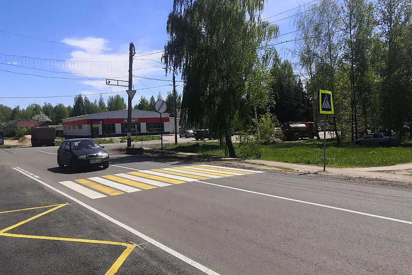 В&nbsp;районе Нижегородской области отремонтировали трассу Сергач ― Пильна