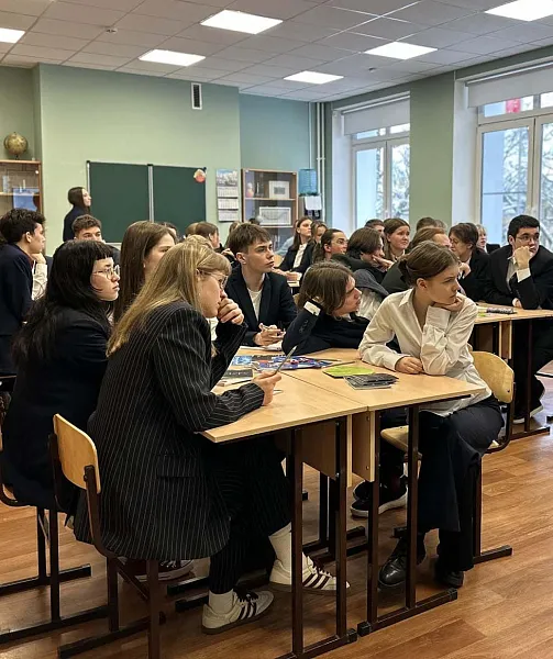 В&nbsp;гимназии № 406&nbsp;Санкт-Петербурга состоялся День молодого ученого