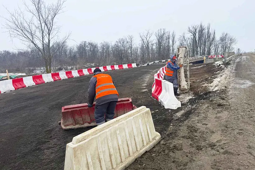 В&nbsp;селе Зоркино Республики Крым начали реконструкцию мостового перехода