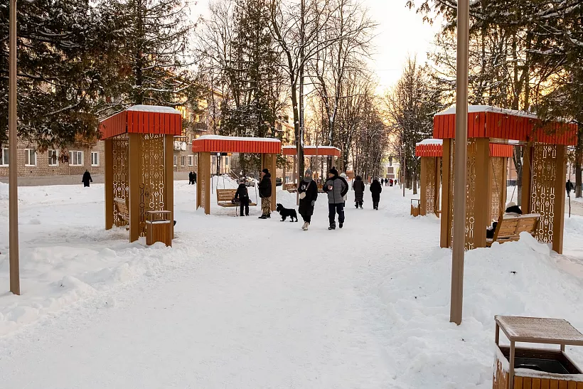 В&nbsp;городе Ясногорске Тульской области открыли благоустроенную площадь