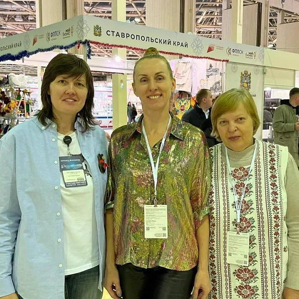 Самозанятые Ставрополья представили край на&nbsp;выставке народных промыслов