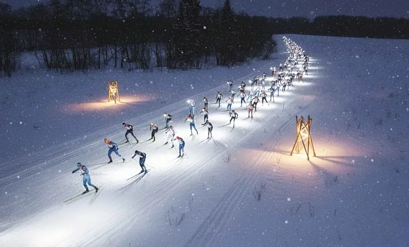 В&nbsp;деревне Толтуново в&nbsp;Костромской области пройдет ночная лыжная гонка