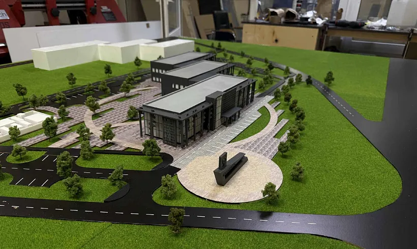 Центр инжиниринга в&nbsp;Тюмени изготовил трехмерный макет ИТ-парка Кургана