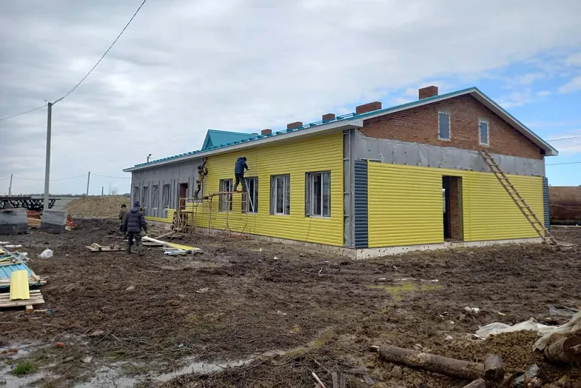 В&nbsp;городе Канаше в&nbsp;Чувашии продолжается строительство амбулатории
