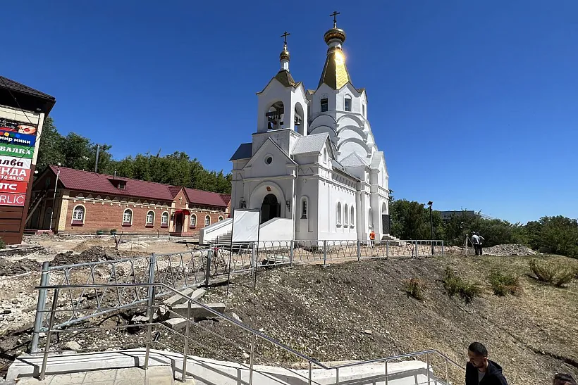 Территорию самарского Храма Вознесения Господня обновят по&nbsp;нацпроекту
