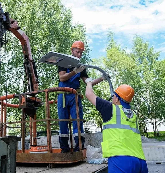 В&nbsp;поселке Металлострой Санкт-Петербурга модернизируют системы освещения
