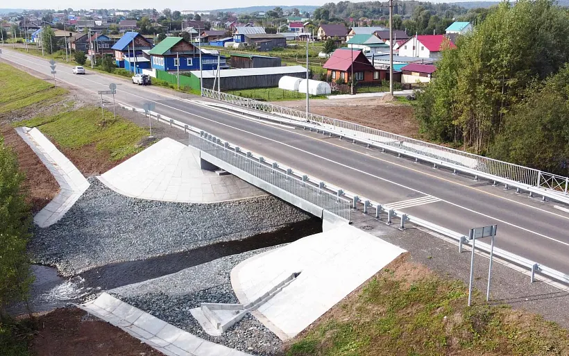 В&nbsp;Прикамье отремонтировали мосты через реки Казьмакты и&nbsp;Тюндюк
