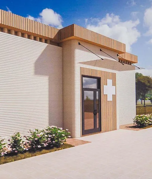 В&nbsp;подмосковном поселке Дубки построили медпункт по&nbsp;технологии 3D-печати