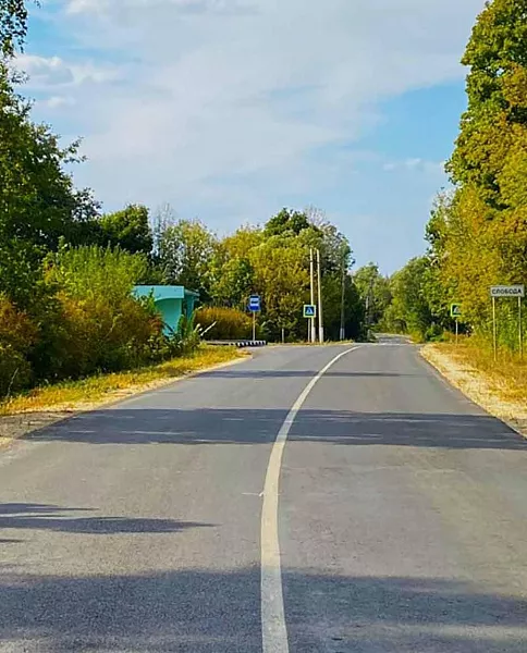 В&nbsp;Липецкой области привели в&nbsp;порядок дорогу до&nbsp;села Слобода