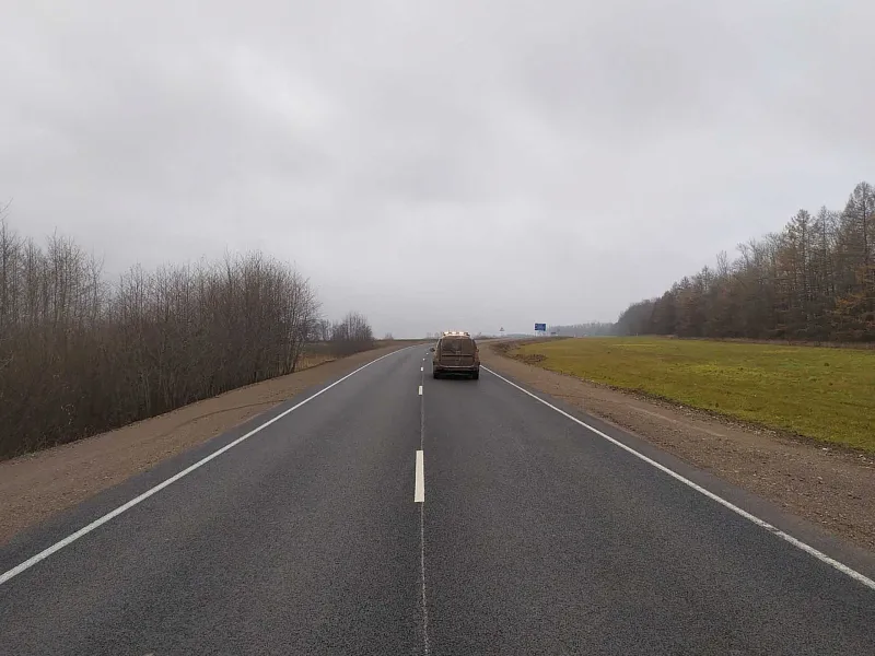 В&nbsp;Башкирии отремонтировали участок дороги Шаран&nbsp;&mdash; Тюменяк