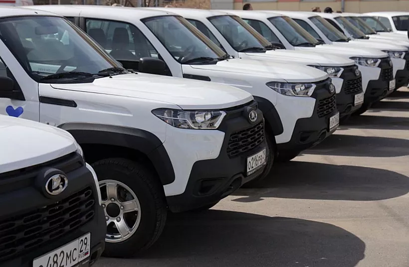 В&nbsp;больницы Поморья передали 20&nbsp;новых автомобилей