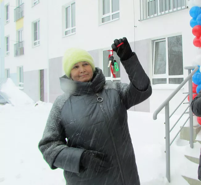 В&nbsp;нижегородском поселке Решетиха 39&nbsp;семей получили ключи от&nbsp;новых квартир
