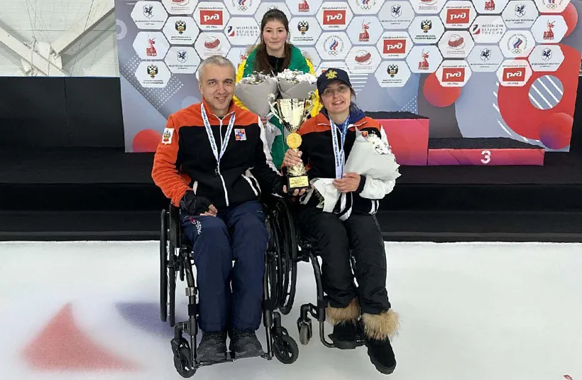 Сочинцы заняли второе место на&nbsp;чемпионате России по&nbsp;керлингу на&nbsp;колясках