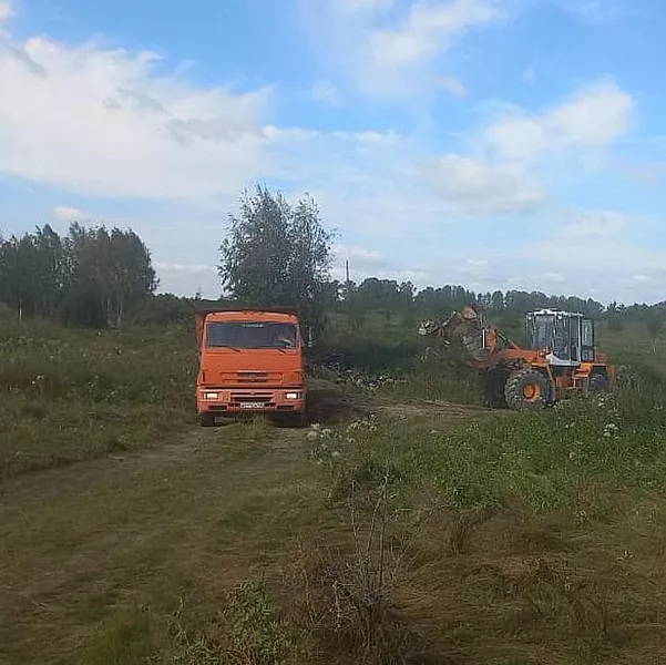 Незаконную свалку ликвидировали в&nbsp;деревне Фадюшина Свердловской области