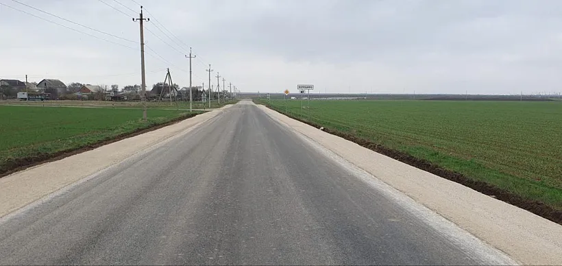 В&nbsp;Крыму в&nbsp;ближайшие месяцы завершат ремонт дороги Армянск&nbsp;&mdash; Волошино