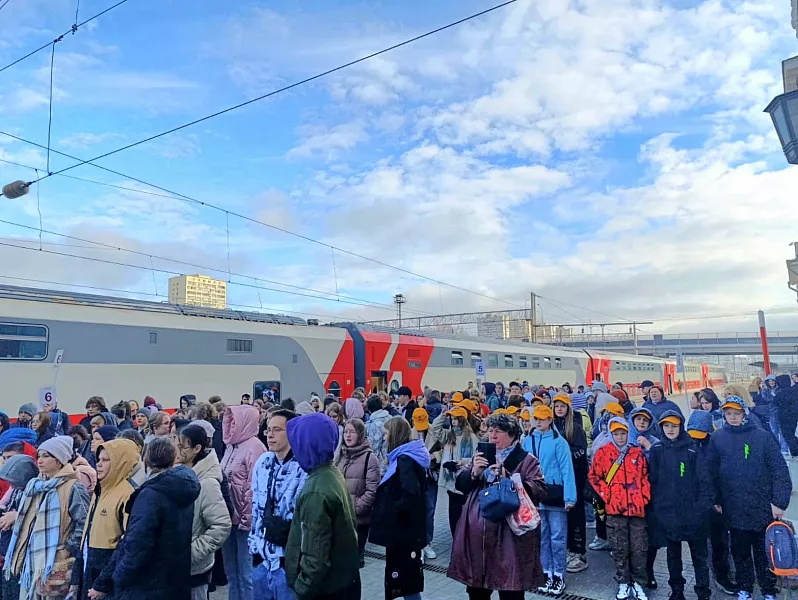 В&nbsp;Волгограде встретили первый в&nbsp;этом году туристический поезд