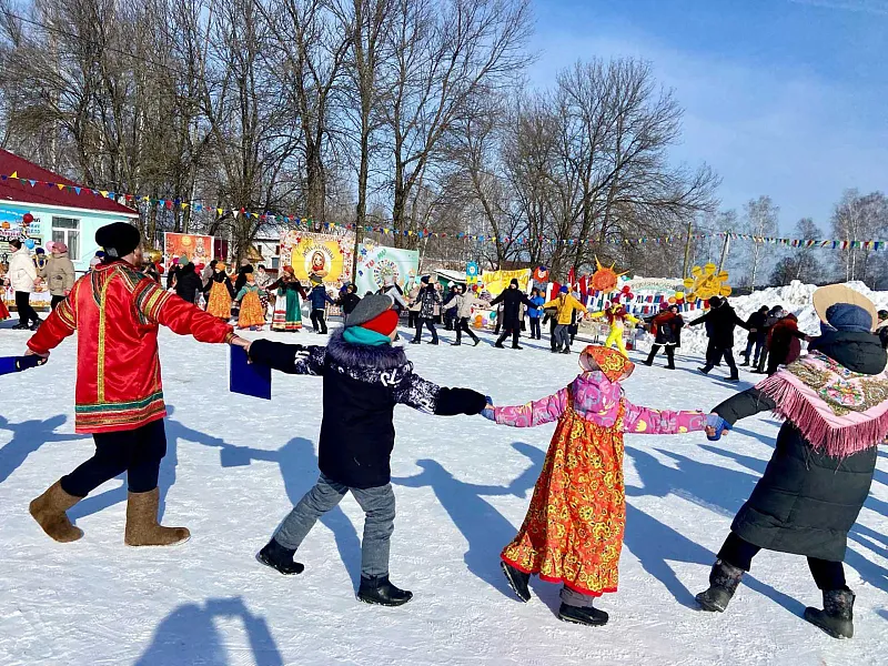В&nbsp;башкирском селе Иглино прошли масленичные гуляния