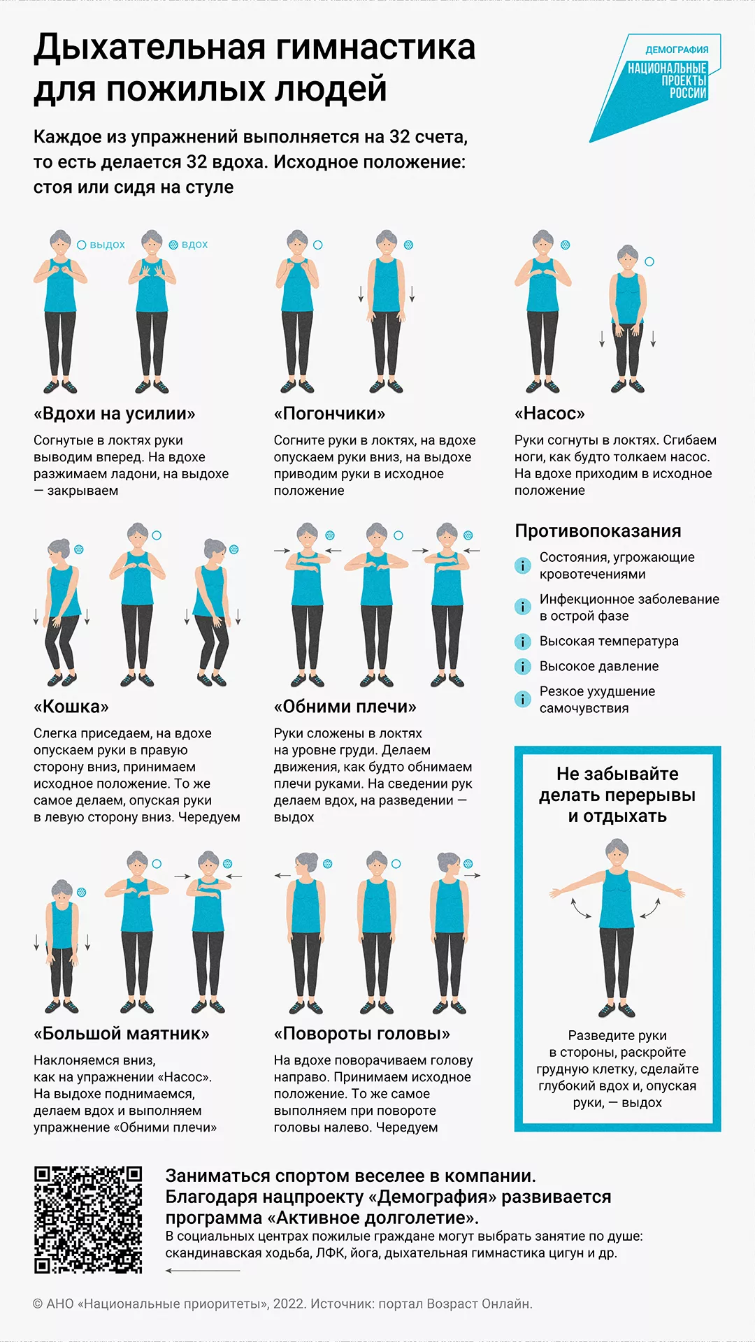 Вдохнуть полной грудью: комплексная гимнастика для ваших легких