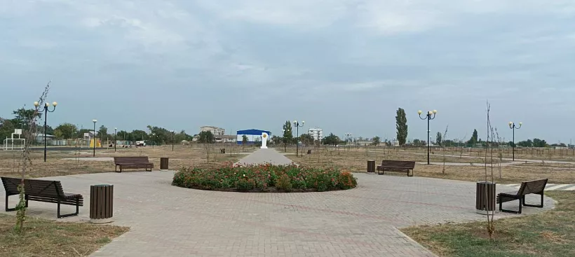 В&nbsp;поселке Раздольном в&nbsp;Крыму благоустроили центральный парк