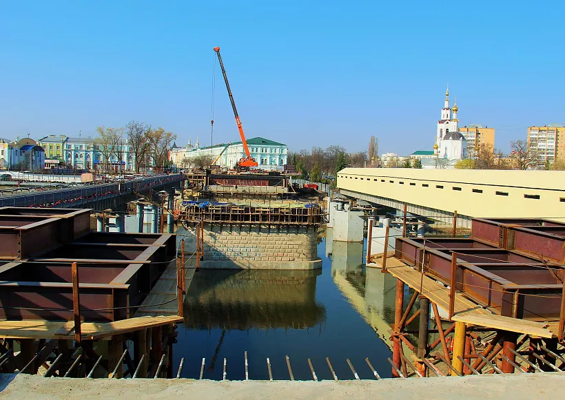 В&nbsp;Орле продолжается реконструкция Красного моста