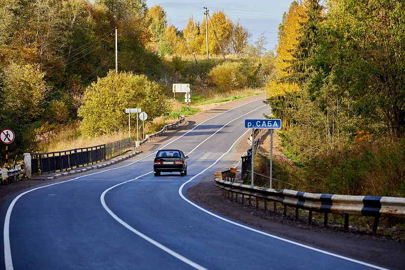 В&nbsp;поселке Осьмино Ленинградской области отремонтируют мост через реку Саба