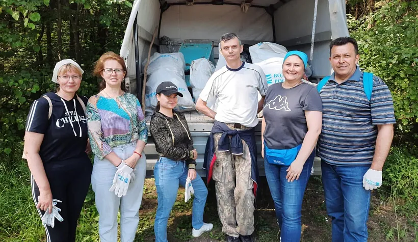 В&nbsp;городе Кондрово Калужской области очистили бор от&nbsp;мусора