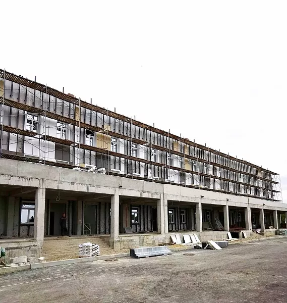 В&nbsp;кубанской станице Кавказской детскую поликлинику построили на&nbsp;80%
