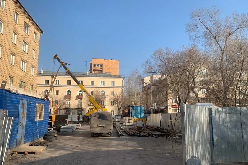 Улицу в&nbsp;центре Красноярска отремонтируют в&nbsp;2022&nbsp;году