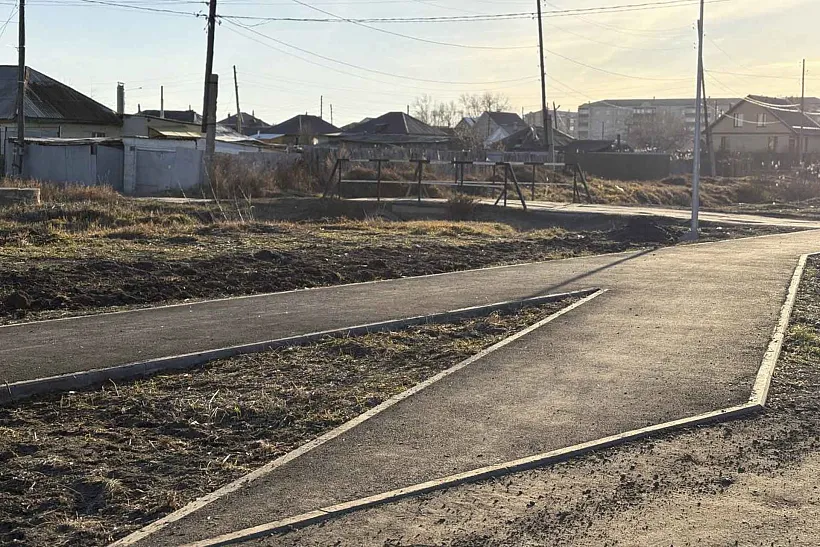 В&nbsp;городе Еманжелинске Челябинской области благоустроили пешеходную зону