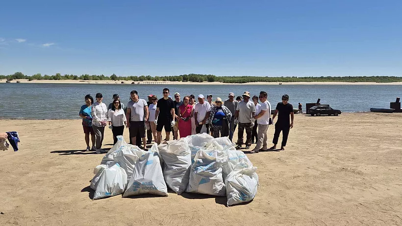 В&nbsp;Юстинском районе Калмыкии прошла акция &laquo;Вода России&raquo;