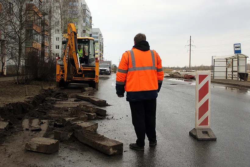 В&nbsp;Великом Новгороде начался сезон дорожных ремонтов по&nbsp;нацпроекту